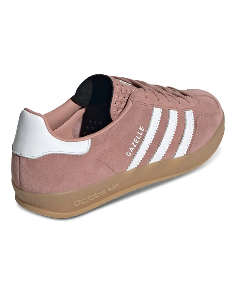 adidas Women's Sneakers Gazelle Indoor W Warm Clay Clay-Cloud White-Gum Suede Leather-Textile-Rubber Trainers Clay/cloud White/gum Leather/textile/rubber Brown
