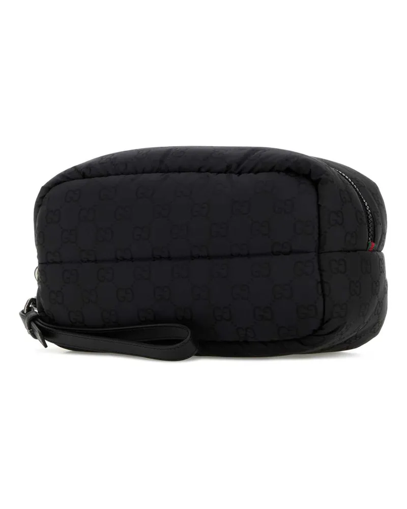 Gucci Men's Black Canvas Clutch Blkblkblkvrv Black