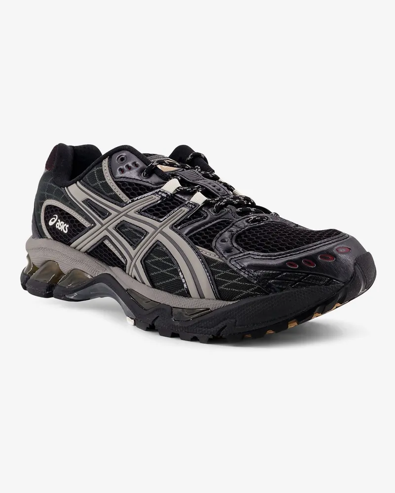 Asics Men's Sneakers Gel Nimbus 10.1 Mesh Black Nylon-Rubber Trainers Nylon/rubber Black