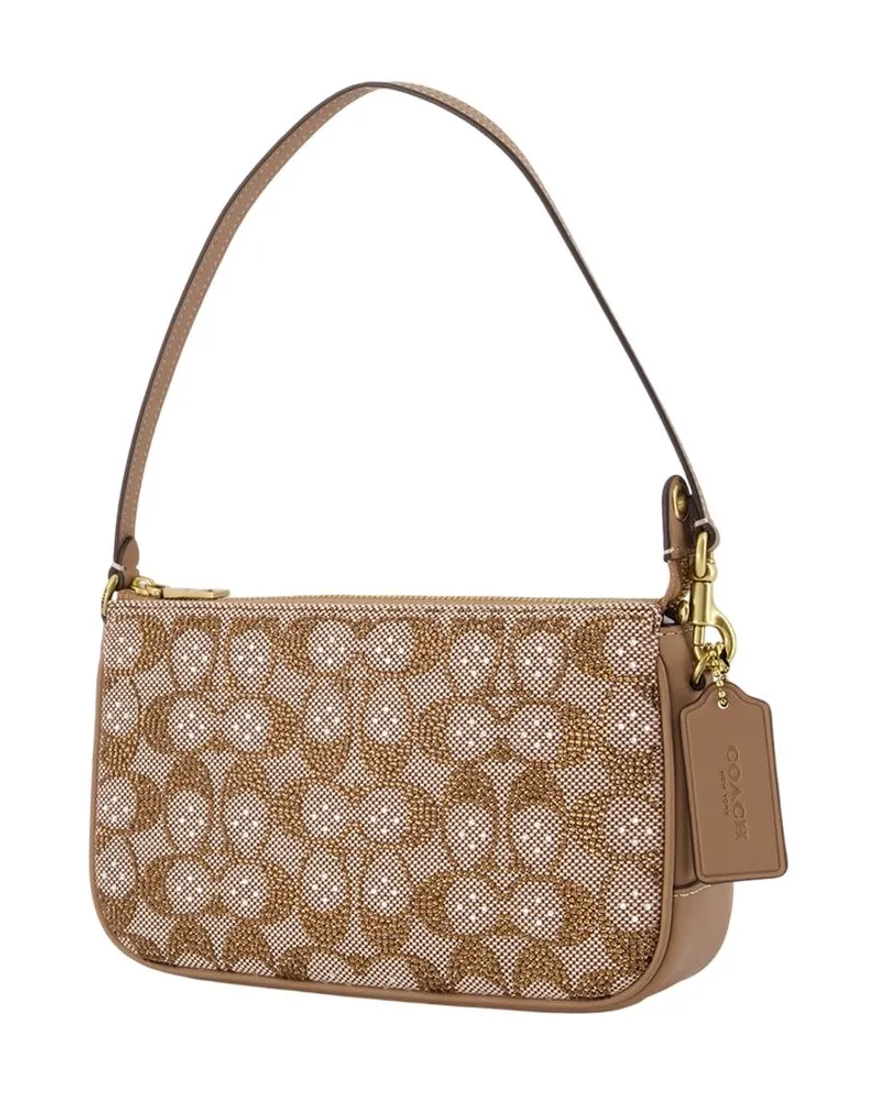 Coach Crystal Crossbody Bag — Beige Beige