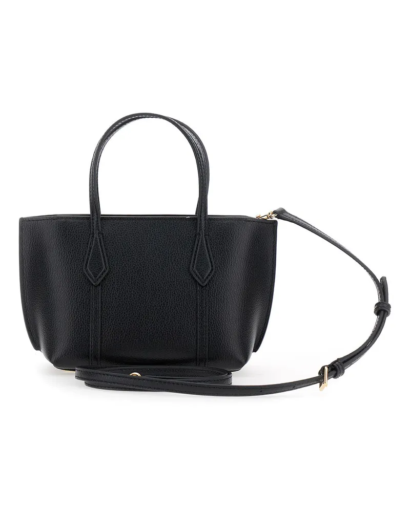 Tory Burch Women's Handbag Perry Black Leather Handbags Hand Bags Black