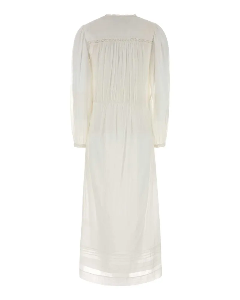 Étoile Isabel Marant Women's White Cotton Gisela Dress Abiti White