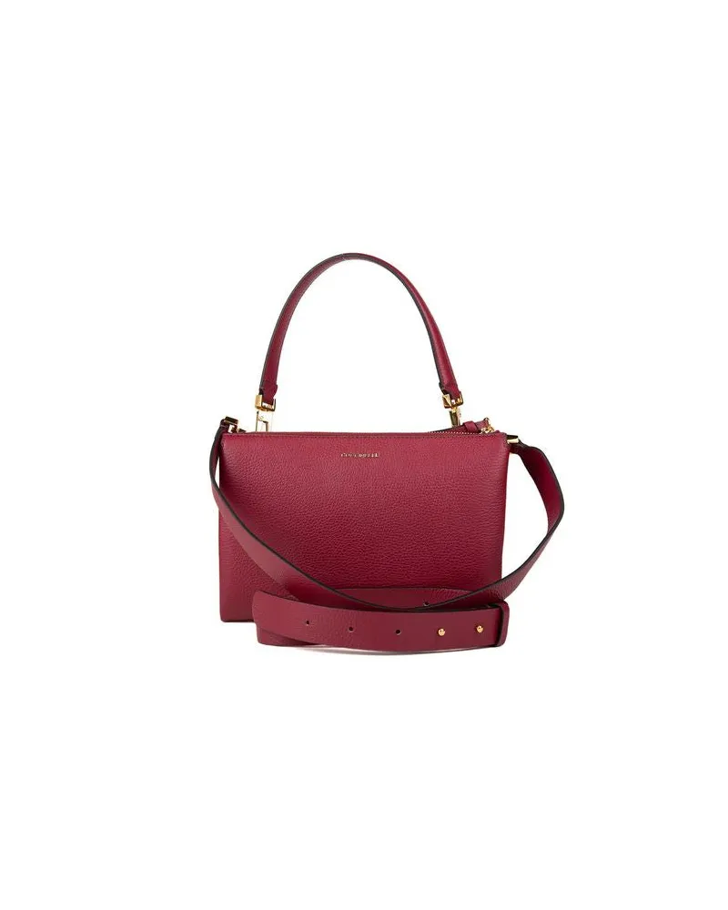 Coccinelle Women's Crossbody Bag Ribes Cow Leather - Crossbody-Bags Red