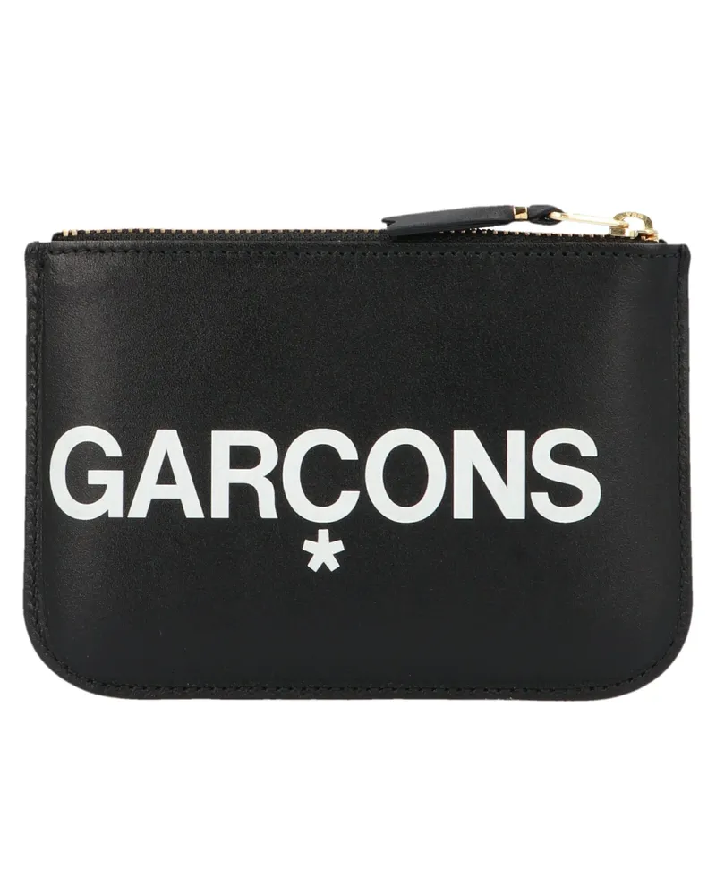Comme des Garçons Bicolor Calfskin Card Case — Multicolor Multicolor