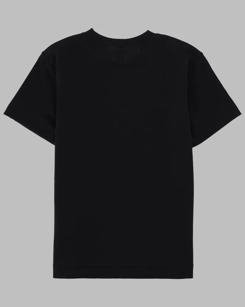 BAPE Logo Camouflage Print T-Shirt — Black Black