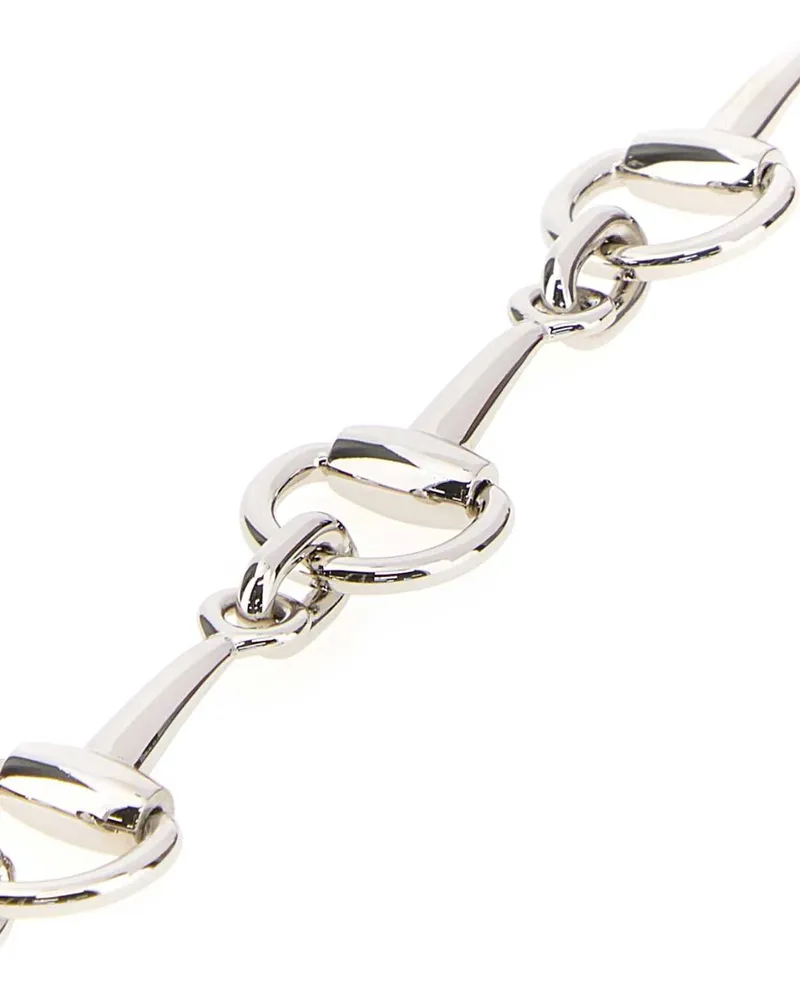 Gucci Horsebit Chain Link Bracelet — Silver Silver