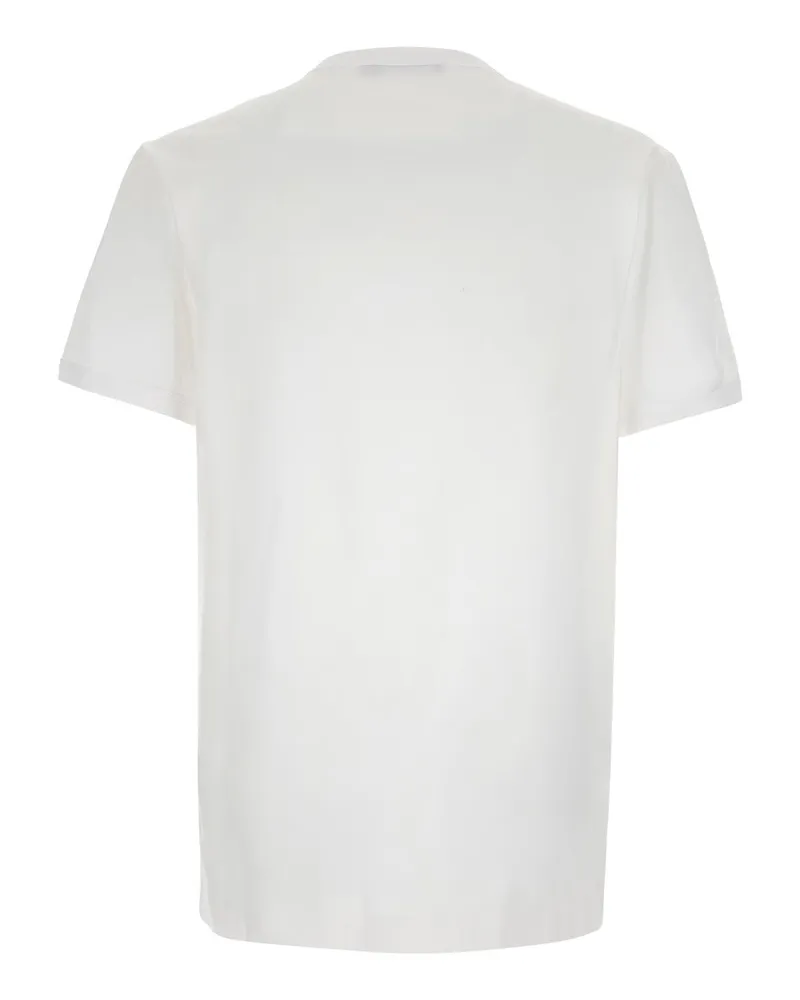 Dolce & Gabbana Men's T-Shirt Crew Neck White T-Shirts And Polos White