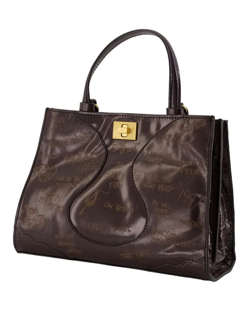 Zadig & Voltaire Jack Nano Top Handle Bag — Brown Brown