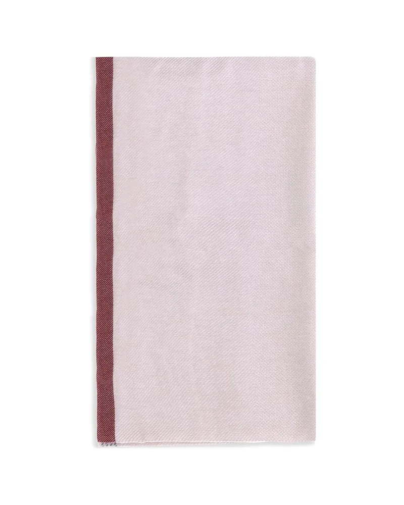 Brunello Cucinelli Men's Beige Cashmere Scarf Beige