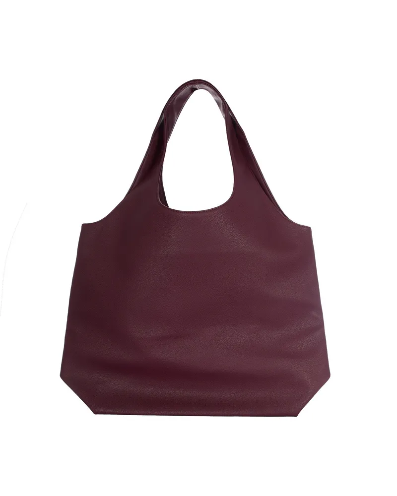 A.P.C. Women's Tote Bag Ninon Aubergine Shoulder Purple
