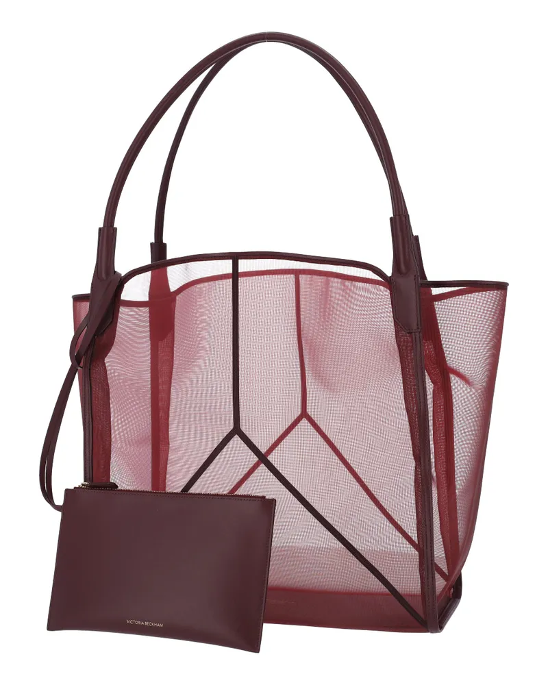 Victoria Beckham Women's Bags Red Fabric Burgundy