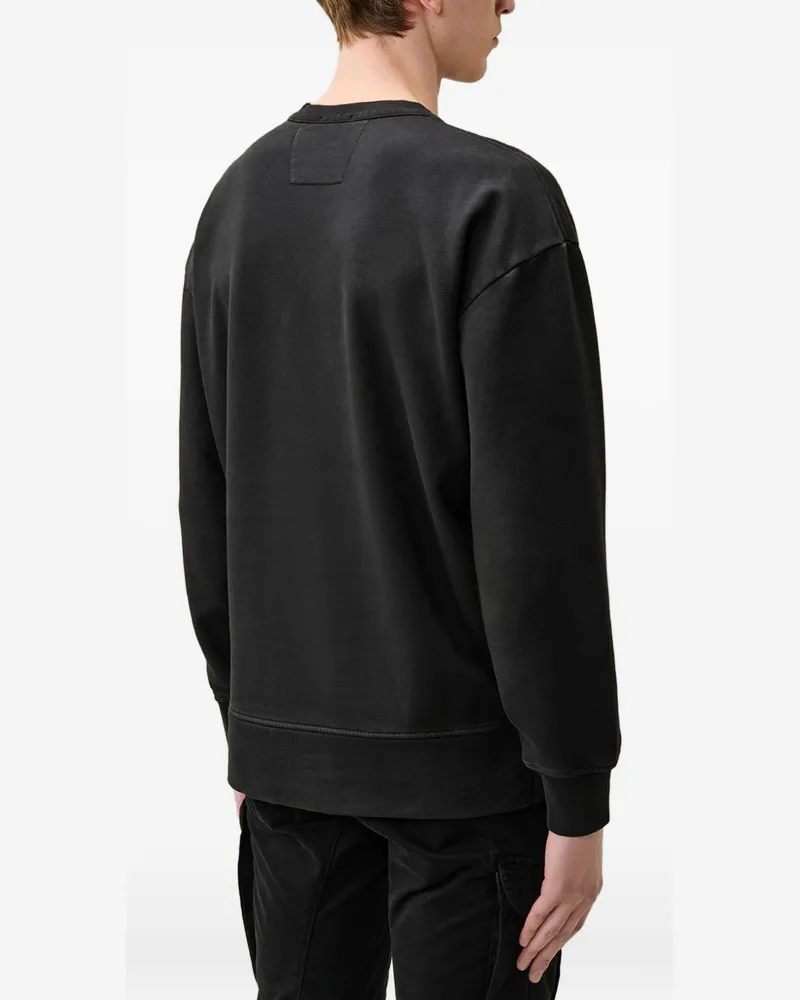 C.P. Company Men's Sweatshirt Lens Black Cotton Sweatshirts Sweater Black