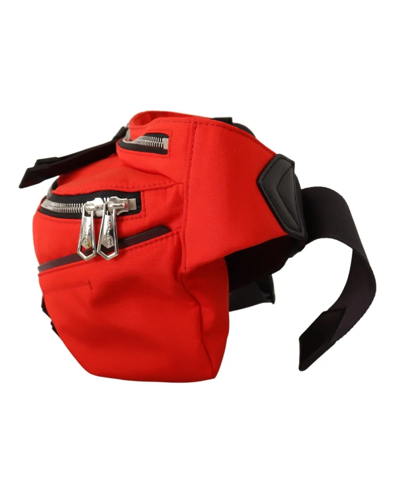 Givenchy Men's Red Polyamide Downtown Large Bum Belt Bag Red