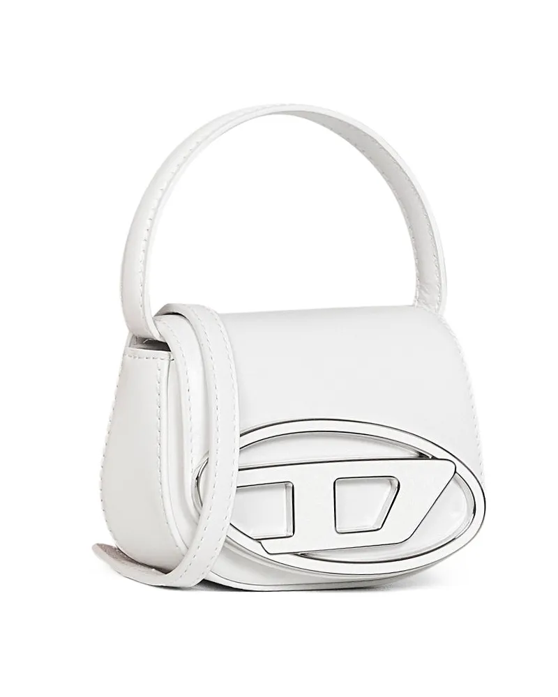 Diesel Women's Mini Shoulder Bag 1dr White Wool White