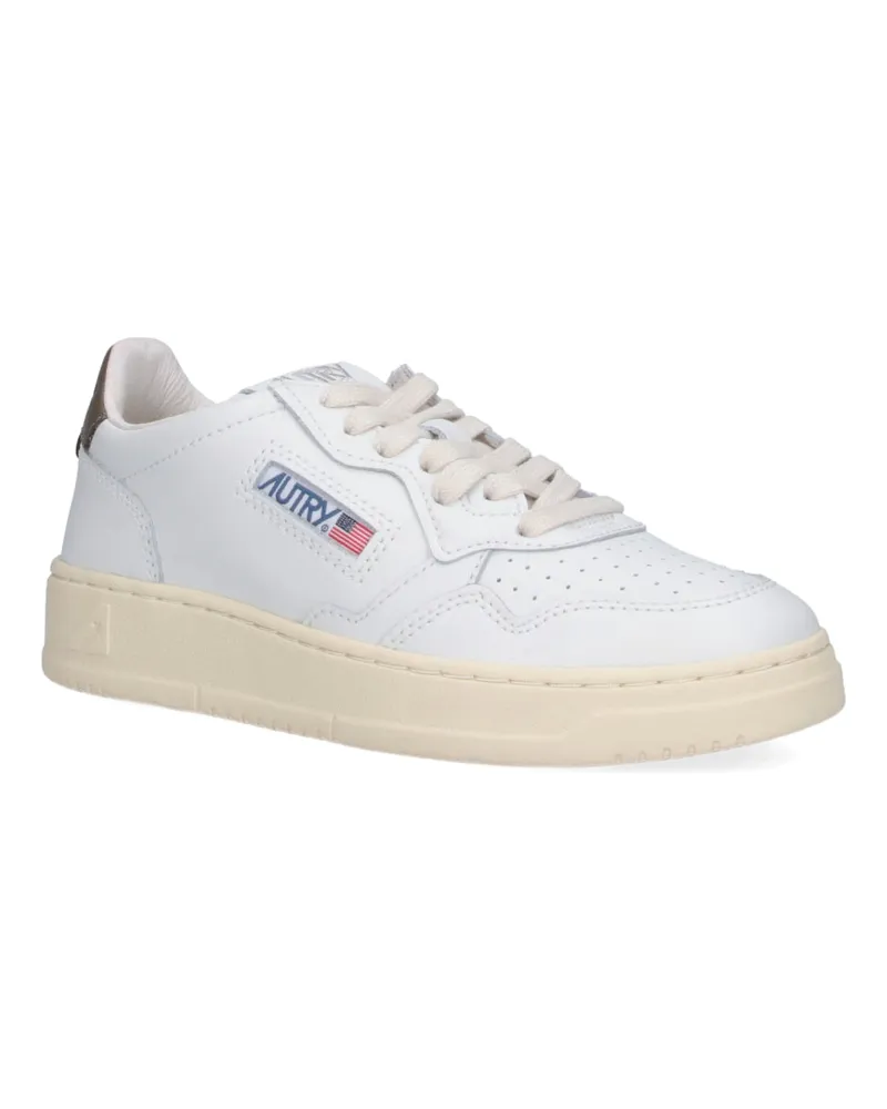 AUTRY Women's Sneakers White Upper: Cow Leather White