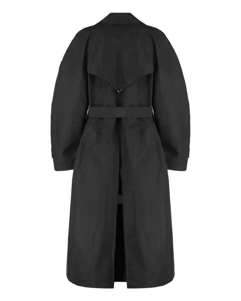 Moncler Zake Trench Coat — Black Black