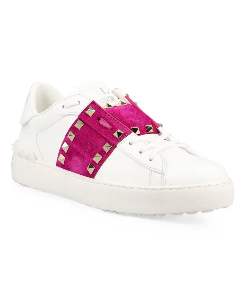 Valentino Garavani Rockstud Untitled Sneaker — White White
