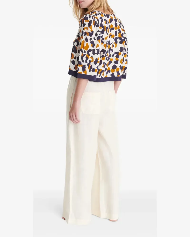 Eres Women's Select Wide-Leg Trousers Ss25 W White