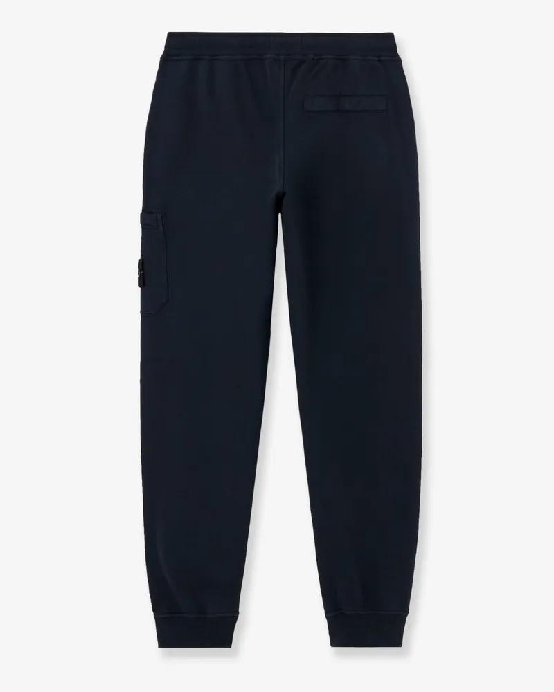 Stone Island Men's Trousers Cotton Blue Navy