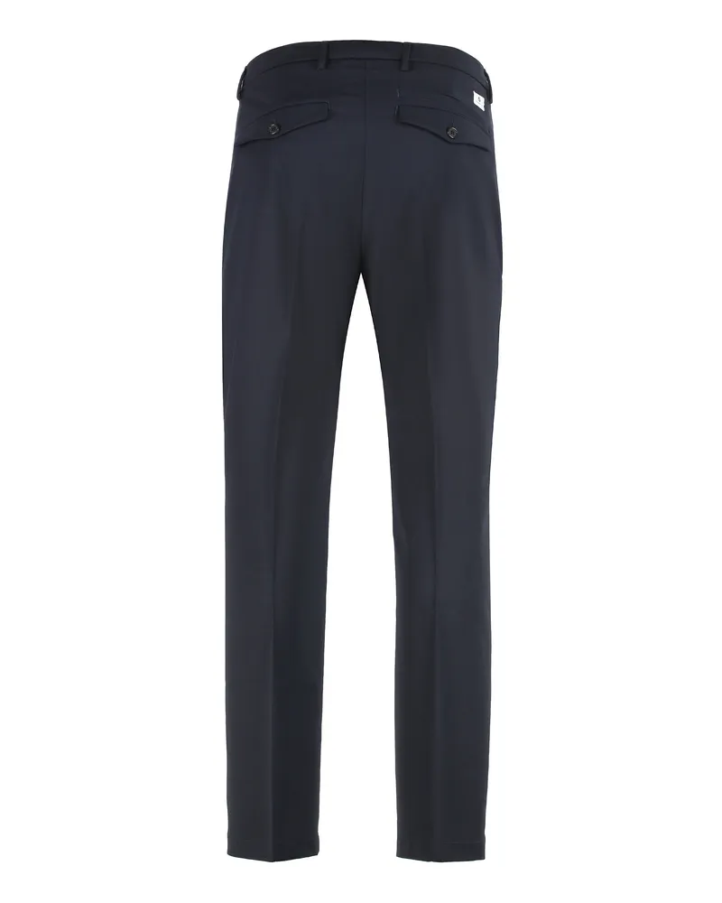 Department 5 Men's Chino Trousers Idol Blue Polyester Chinos Blue
