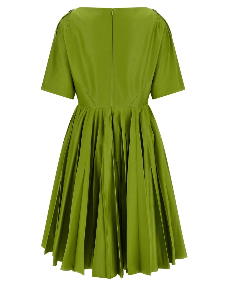 Prada Cotton Chino Structured Dress 
