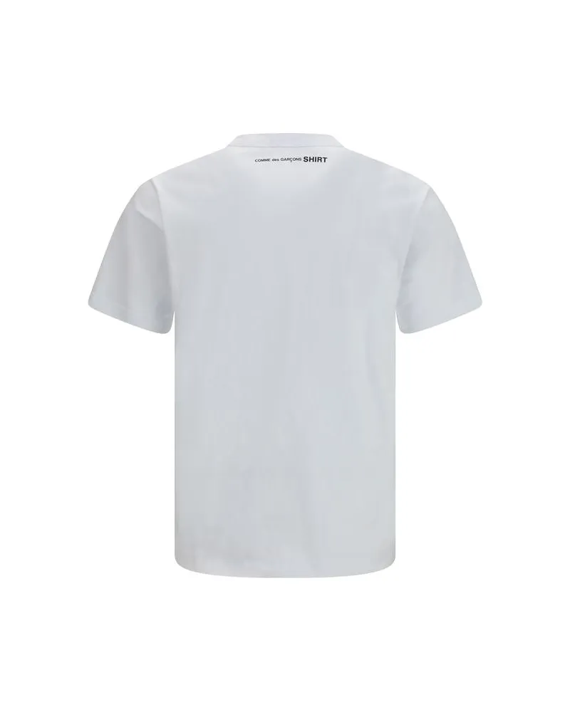 Comme des Garçons Men White Cotton Sportswear Clothing White