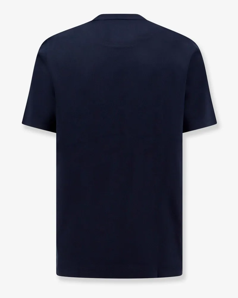HUGO BOSS Men's Cotton T-Shirt Blue T-Shirts And Polos Navy