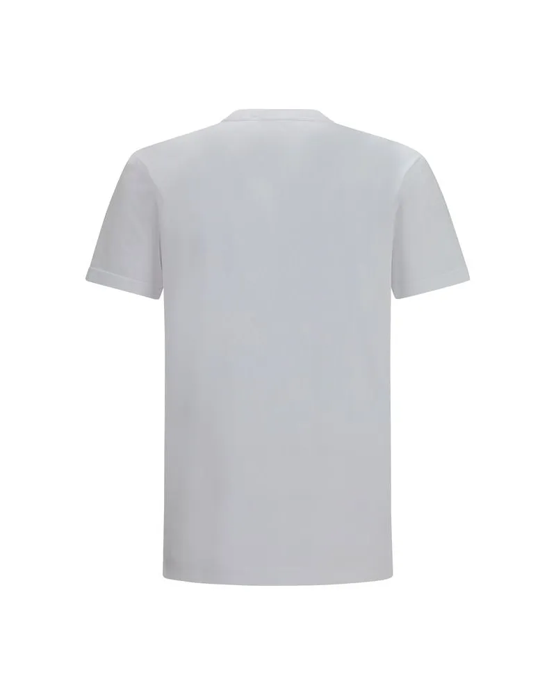 Dolce & Gabbana Men White Cotton T-Shirt White