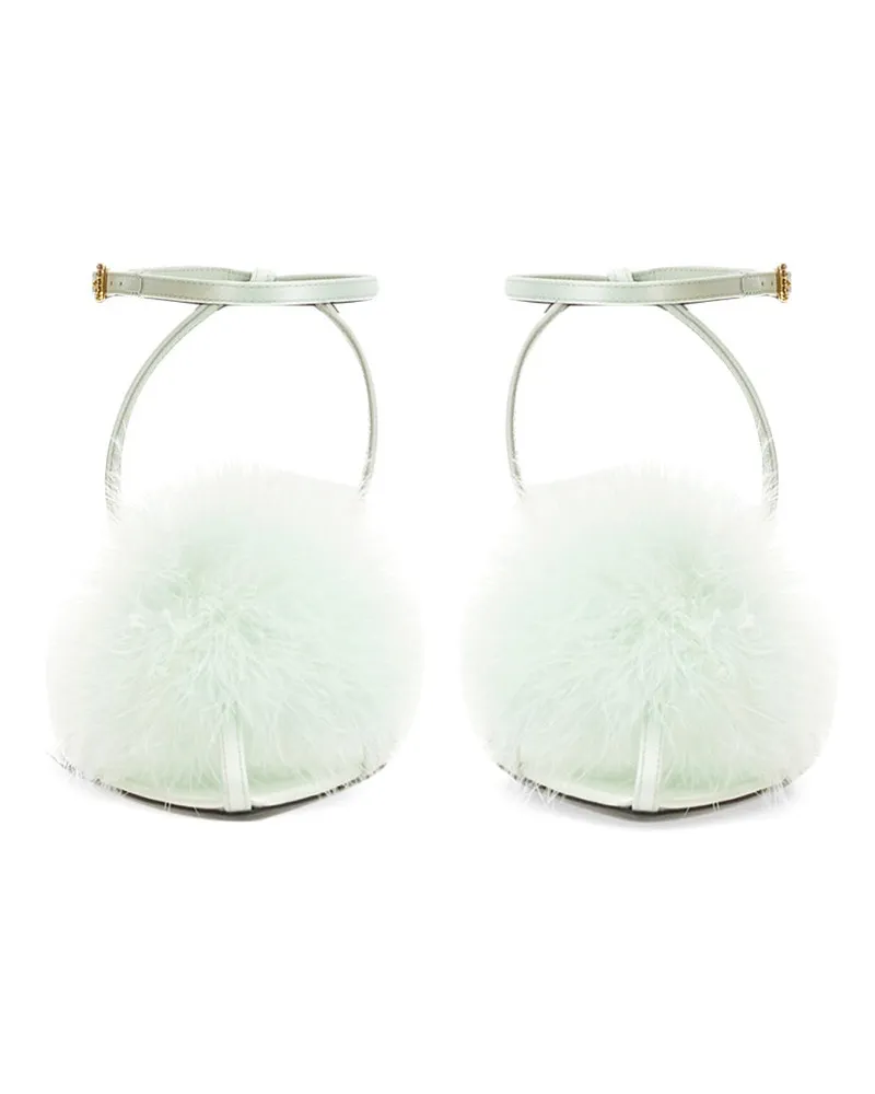 Saint Laurent Mae Mule — Green Green