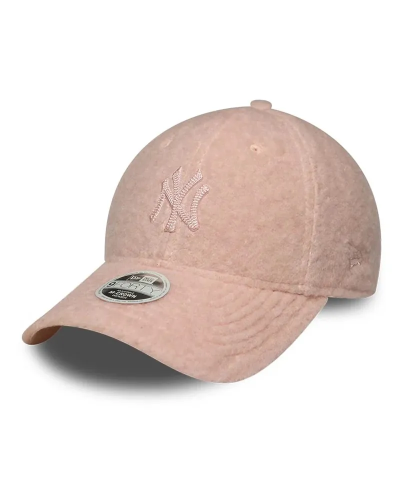 New Era Women's Cap 9forty Pastel Pink Borg Crown Hat Pink