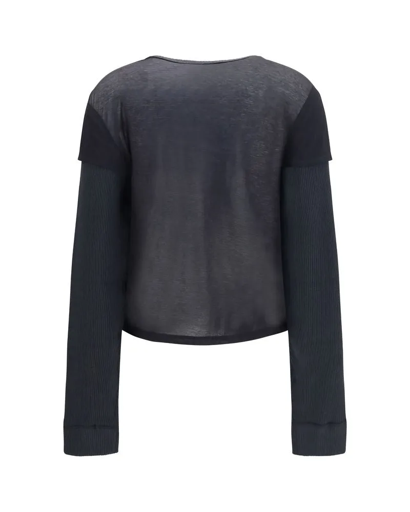 Our Legacy Heat Cardigan — Black Black