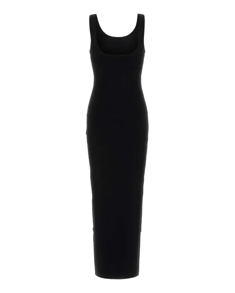 Entire Studios Women Black Knit Dress Exterior: Viscose Polyester Maglieria Black