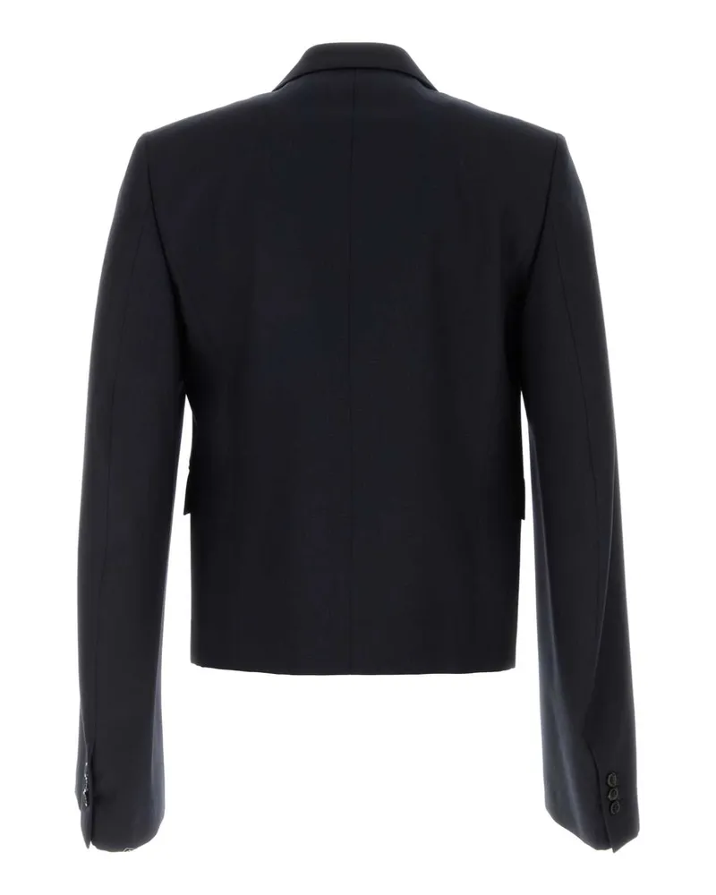 Loewe Men's Wool Blazer Navy Blazers Navy