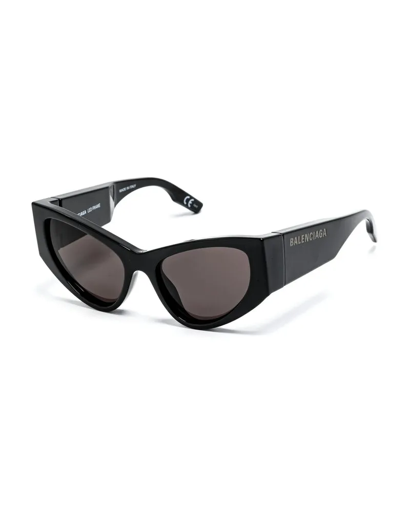 Balenciaga 751474 Cat-Eye Sunglasses — Black Black