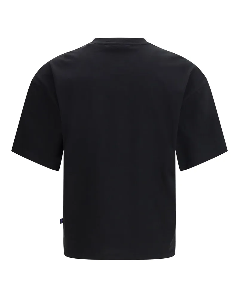 Alpha Industries Men's Desert T-Shirt With Print Black Cotton T-Shirts And Polos Black