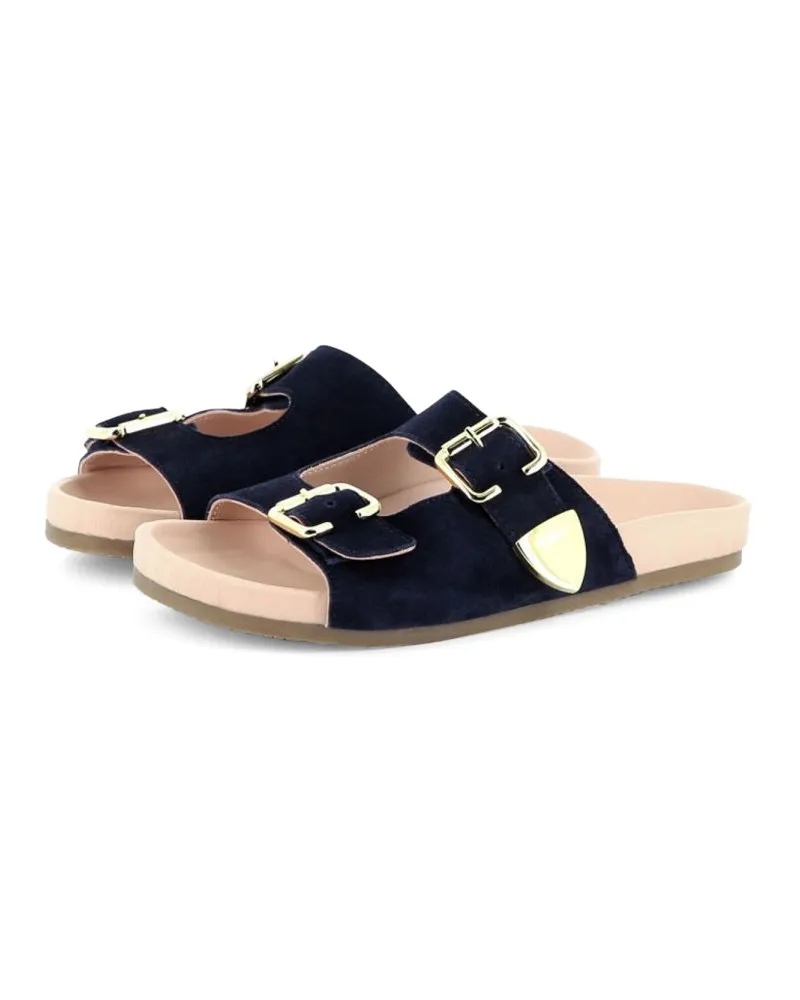 Chloé Leather Sandal — Blue Blue