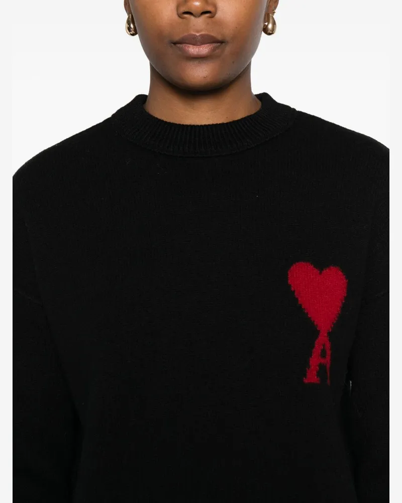 AMI Paris Sweater — Black Black