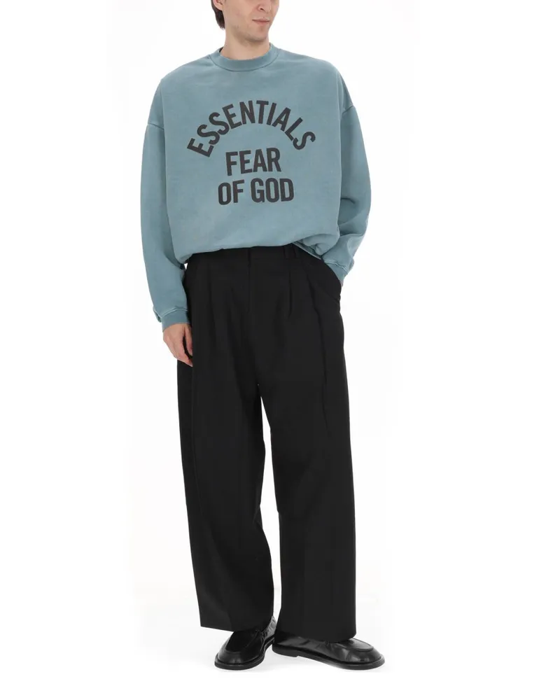 Fear of God 100% Cotton Sweatshirt — Blue Blue