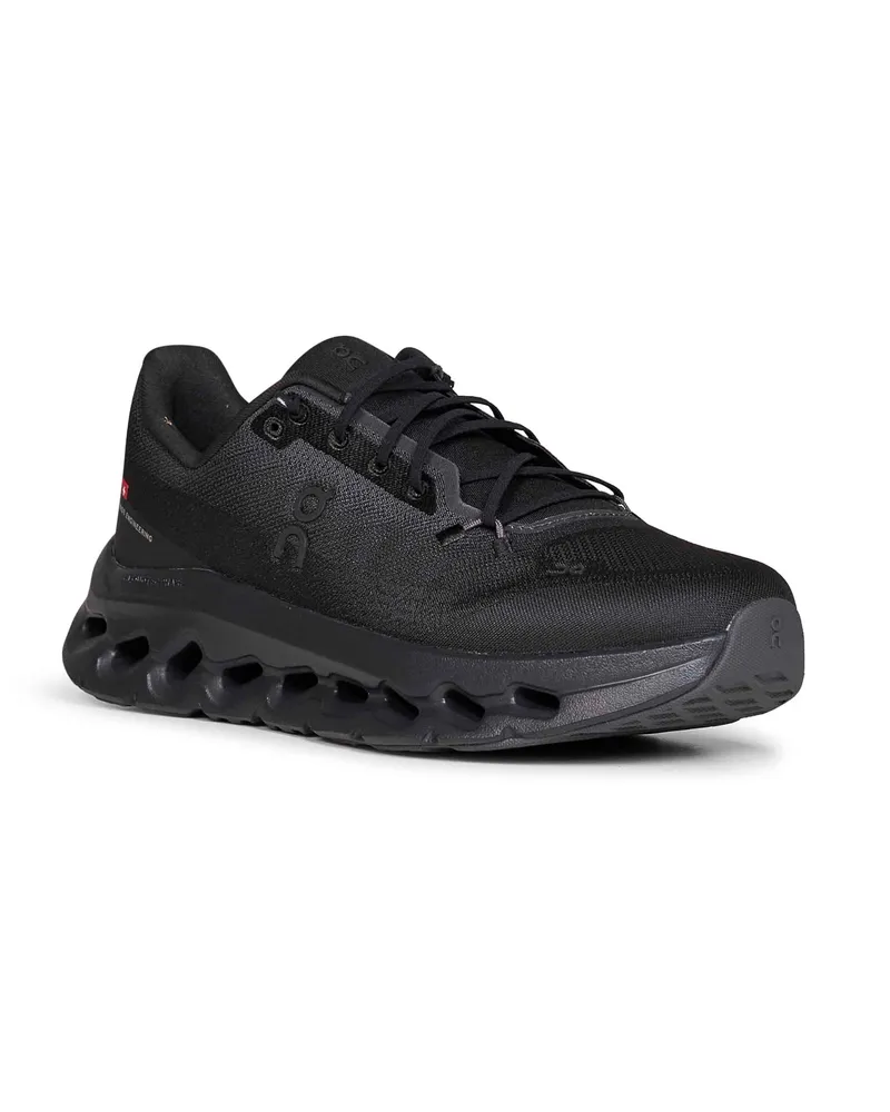 ON Men's Trainers Cloudtilt Black Recycled Polyester Sneaker Black