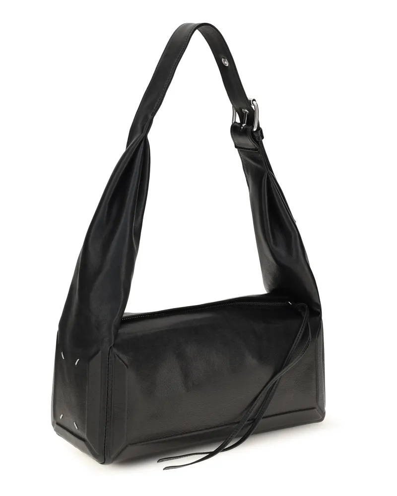 Maison Margiela Women's Shoulder Bag East West Black Mutton Black