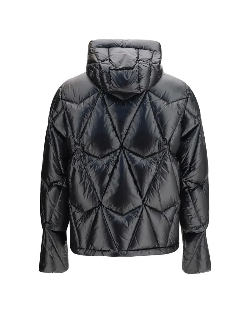 Moose Knuckles Men's Black Nylon Shell Jacket Clothing Black