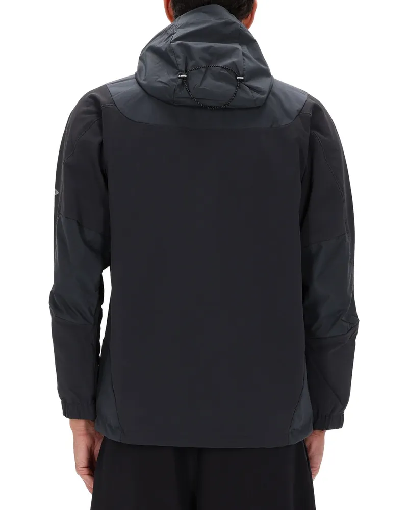 and wander Logo-Embroidered Nylon Jacket — Gray Gray