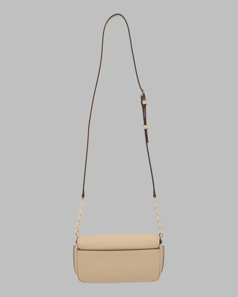 Michael Kors Women's Shoulder Bag Nolita Beige Leather Beige