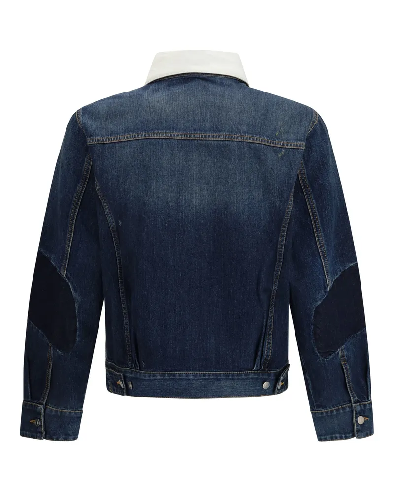 Namacheko Men Denim Jacket Laguna Sky Captain Cotton Navy