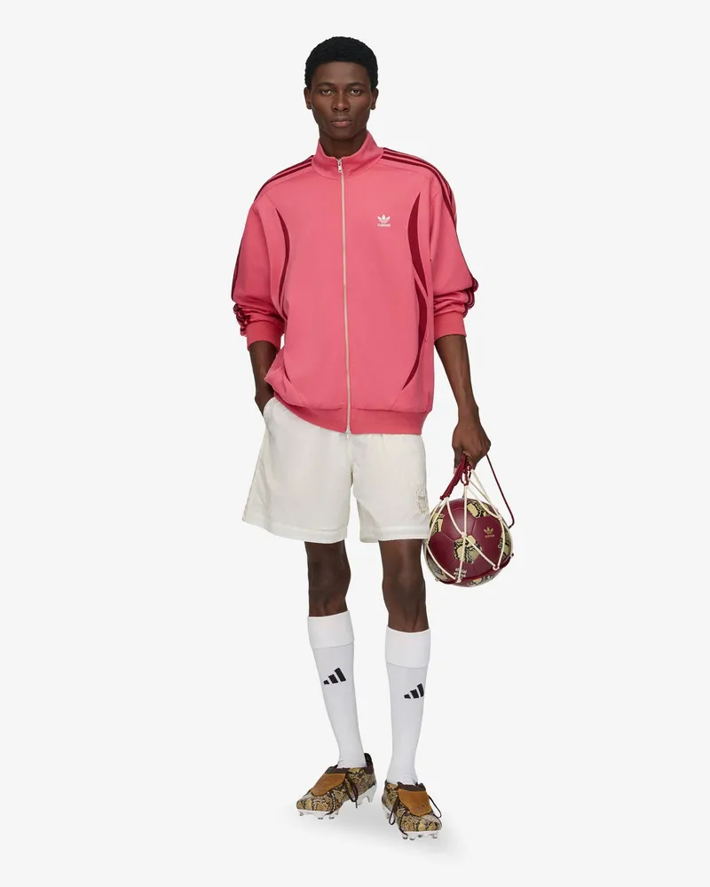 adidas Unisex Sweatshirt Polyamide-Cotton Pink Sweatshirts Sweater Pink