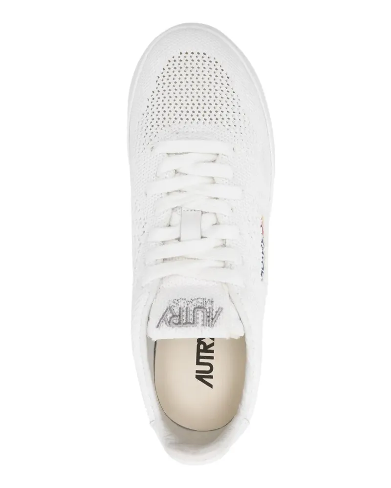 AUTRY Women's Medalist Knitted Sneakers Ss26 W White