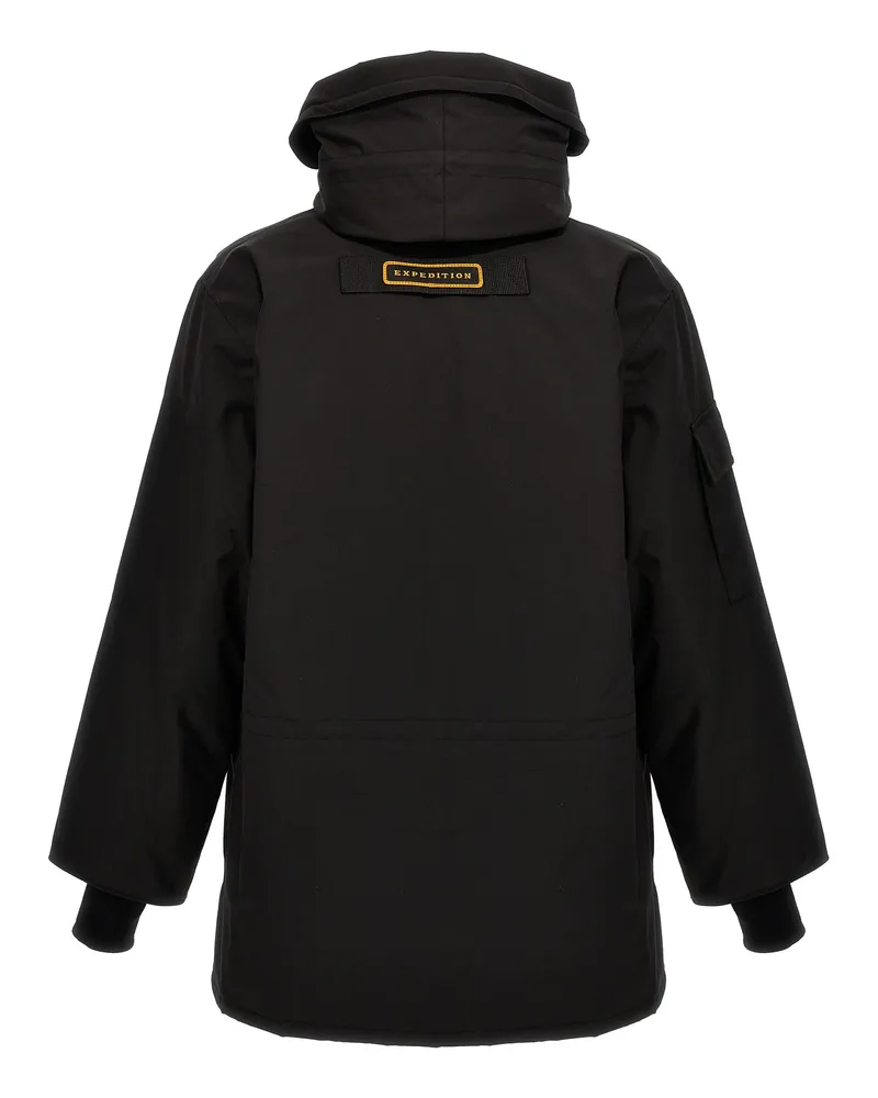 Canada Goose Men's Black Polyester Parka Clothing Black