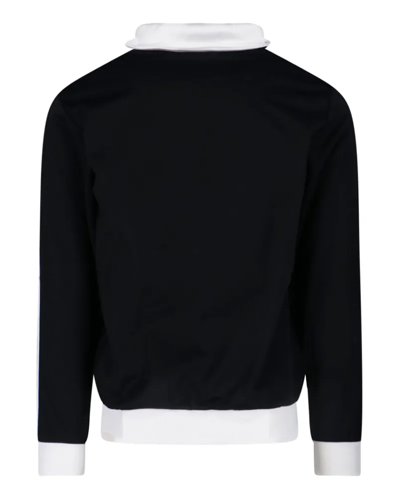 adidas Men's Sweaters Black Cotton-Bci-Recycled Polyester Cotton-bci/recycled Black