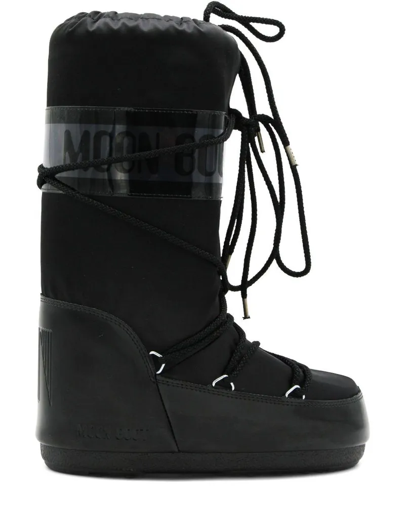 Moon Boot Women's s Icon Glance Black Nylon Black