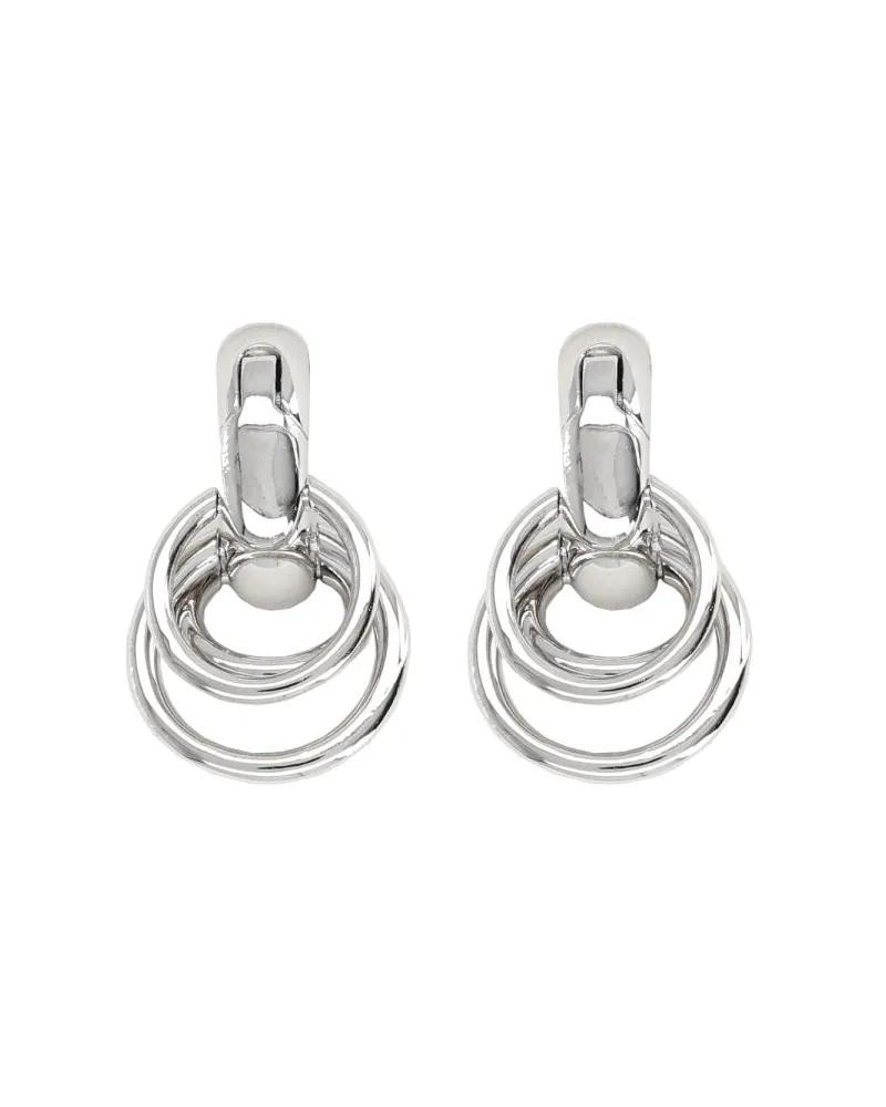 PANCONESI Huggies Earrings — Silver Silver